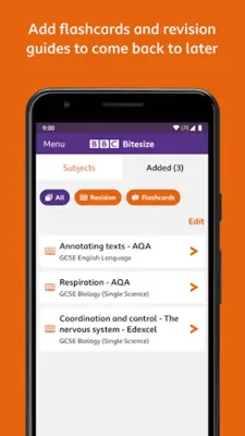 BBC Bitesize - GCSE, Nationals android App screenshot 5