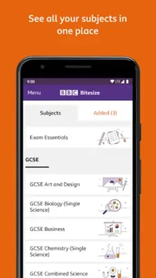 BBC Bitesize - GCSE, Nationals android App screenshot 7